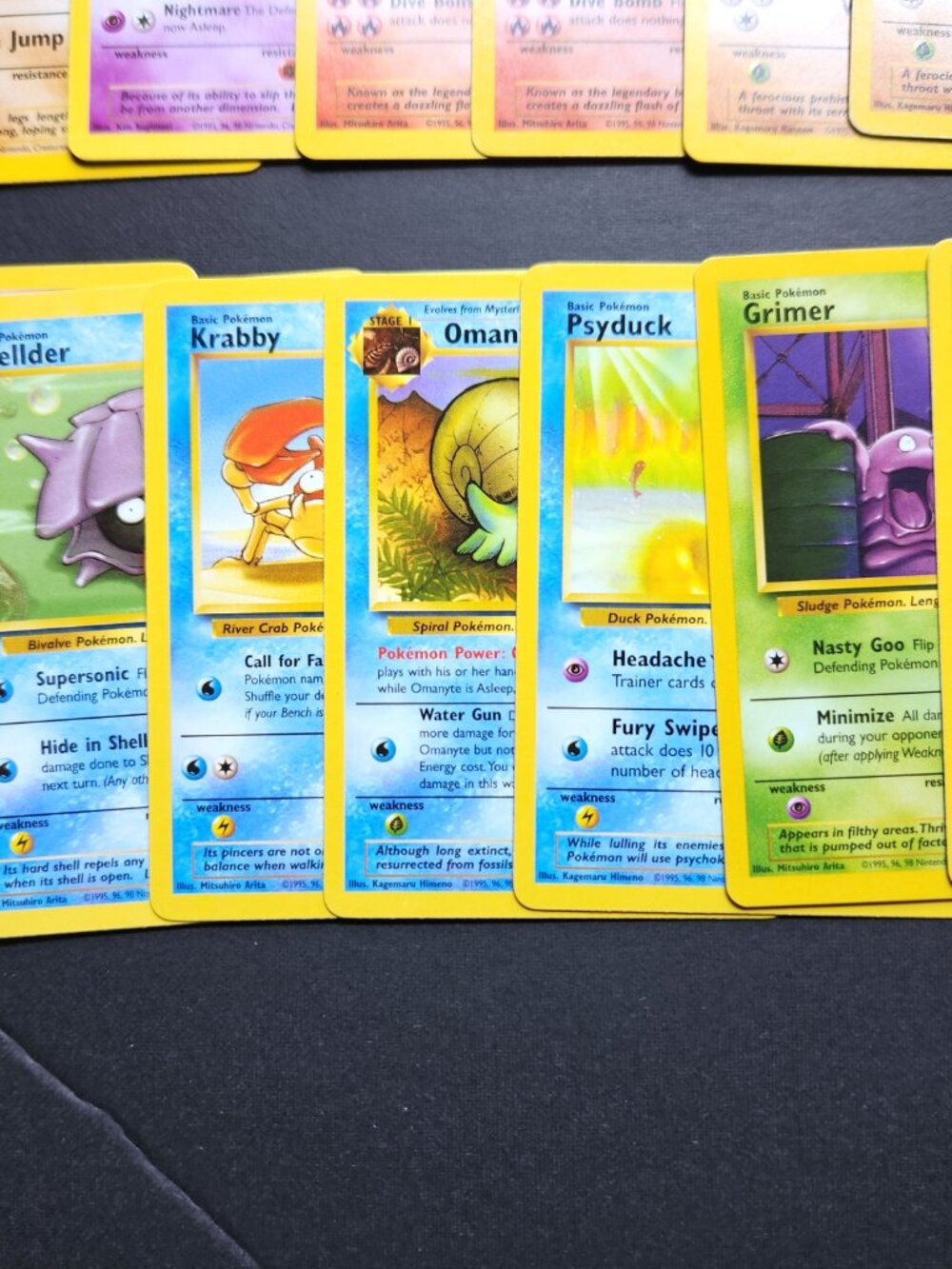 Pokemon Fossil Complete Non Holo Set 16-62 Rare Uncommon Common WOTC 56 Card Lot - Picture 15 of 16
